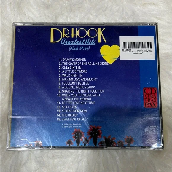 Dr. Hook Greatest Hits CD - Picture 2 of 2